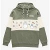 Studio Ghibli My Neighbor Totoro Forest Sprites Panel Hoodie - BoxLunch Exclusive