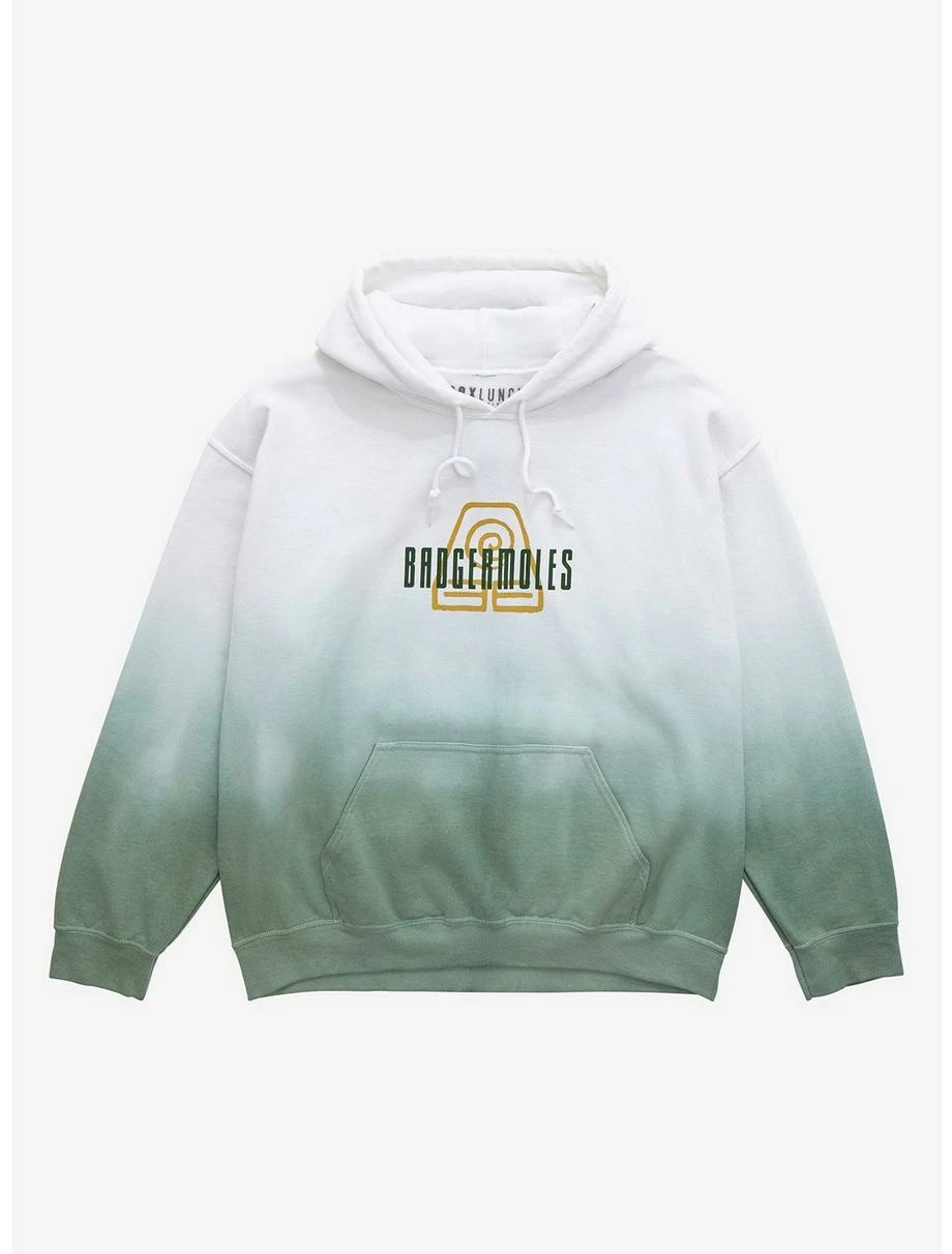 Avatar: The Last Airbender Badgermoles Women's Dip-Dye Hoodie - BoxLunch Exclusive 1 Avatar: The Last Airbender Badgermoles Women's Dip-Dye Hoodie - BoxLunch Exclusive