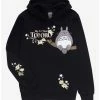 Studio Ghibli My Neighbor Totoro Floral Logo Hoodie - BoxLunch Exclusive