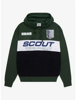 Attack On Titan Scout Regiment Panel Hoodie - BoxLunch Exclusive