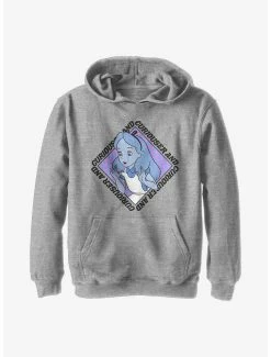 Disney Alice In Wonderland Alice Face Youth Hoodie