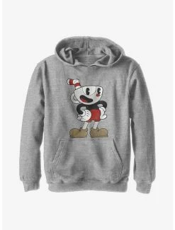 Cuphead Grin Youth Hoodie
