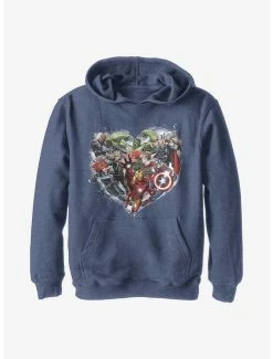 Marvel Avengers Avenger Heart Youth Hoodie