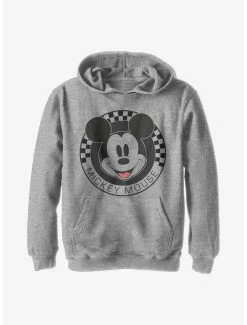 Disney Mickey Mouse Checkered Youth Hoodie