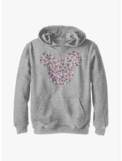 Disney Mickey Mouse Stars And Ears Youth Hoodie