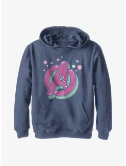 Marvel Avengers Bubble Avengers Icon Youth Hoodie