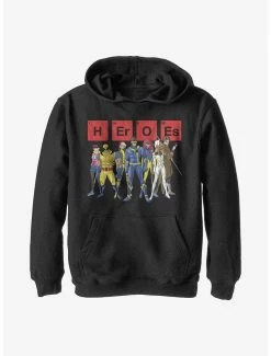 Marvel X-Men Mutant Heroes Youth Hoodie