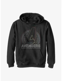 Marvel Avengers Neon Avengers Youth Hoodie