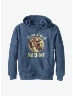 Marvel Iron Man Like A Machine Youth Hoodie