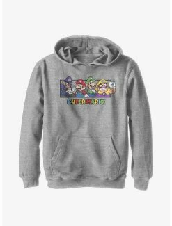 Nintendo Super Mario All The Bros Youth Hoodie