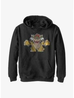 Nintendo Super Mario Just Bowser Youth Hoodie
