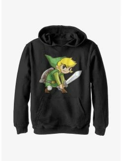Nintendo The Legend Of Zelda Big Link Youth Hoodie