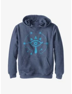 Nintendo The Legend Of Zelda: Breath Of The Wild Eye Fill Youth Hoodie