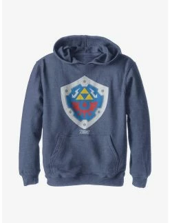 Nintendo The Legend Of Zelda Hylian Shield Youth Hoodie