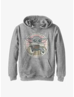Star Wars The Mandalorian Cutesy The Child Youth Hoodie
