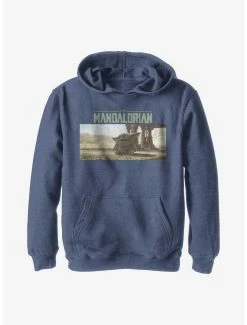 Star Wars The Mandalorian Still Looking Youth Hoodie