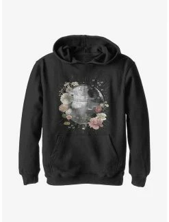 Star Wars Floral Death Star Youth Hoodie