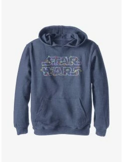 Star Wars Christmas Lights Youth Hoodie