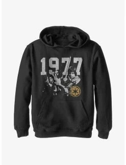 Star Wars Vintage Rebel Group Youth Hoodie