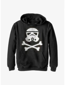 Star Wars Trooper Skull Patch Youth Hoodie