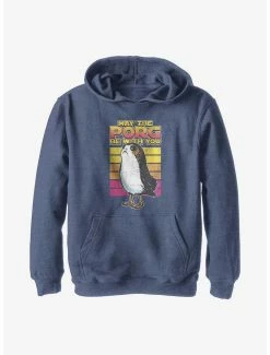 Star Wars Episode VIII: The Last Jedi Retro Porg Big Halftones Youth Hoodie