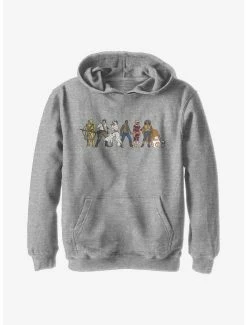 Star Wars Episode IX: The Rise Of Skywalker Resistance Lineup Youth Hoodie