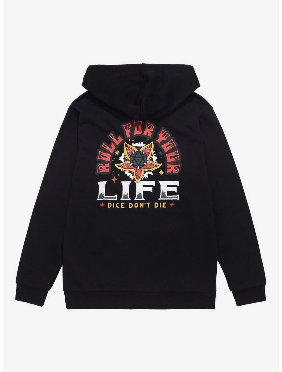 Stranger Things Hellfire Club Hoodie - BoxLunch Exclusive 2 Stranger Things Hellfire Club Hoodie - BoxLunch Exclusive - Image 2