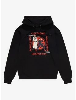 Jujutsu Kaisen Yuji Itadori & Ryomen Sukuna Portrait Hoodie - BoxLunch Exclusive