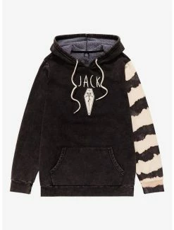 Disney The Nightmare Before Christmas Jack Skellington Tie-Dye Sleeve Hoodie - BoxLunch Exclusive