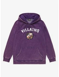 Disney Villains Character Crest Hoodie