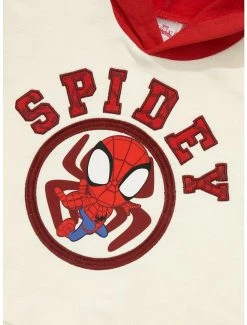 Marvel Spider-Man Spidey Colorblock Toddler Hoodie - BoxLunch Exclusive -hoodie shop 18397092 av2