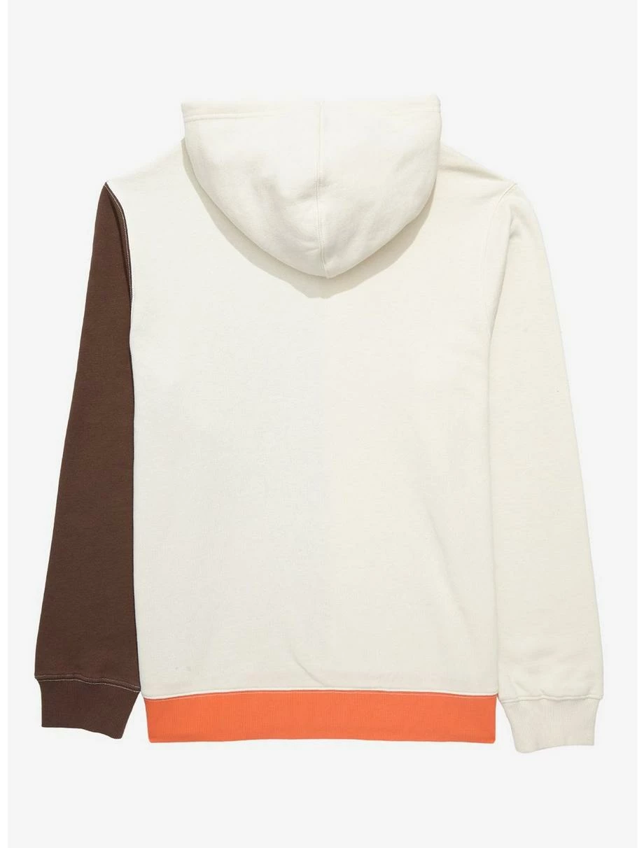 Naruto Shippuden Chibi Naruto Ichiraku Ramen Shop Color Block Hoodie - BoxLunch Exclusive 2 Naruto Shippuden Chibi Naruto Ichiraku Ramen Shop Color Block Hoodie - BoxLunch Exclusive - Image 2