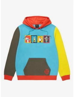 Jujutsu Kaisen End Credits Color Block Hoodie - BoxLunch Exclusive