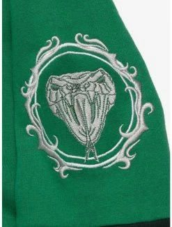 Harry Potter Slytherin Crest Panel Hoodie - BoxLunch Exclusive -hoodie shop 18809313 av2