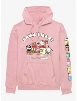 Sanrio Hello Kitty And Friends Kawaii Mart Group Portrait Hoodie - BoxLunch Exclusive