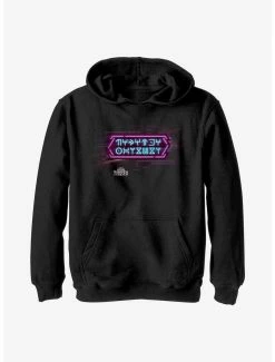 Marvel Black Panther: Wakanda Forever Wakandan Text Youth Hoodie