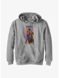 Marvel Black Panther: Wakanda Forever Shuri Okoye Banner Youth Hoodie