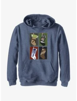 Star Wars Galactic Stockings Youth Hoodie