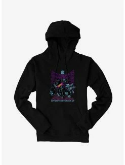 Transformers Autobots Never Give Up Hoodie