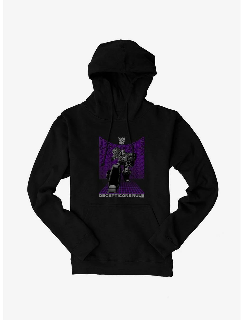 Transformers Decepticons Rule Megatron Hoodie 1 Transformers Decepticons Rule Megatron Hoodie
