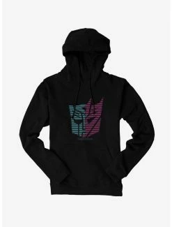 Transformers Autobot Decepticon Split Icon Hoodie