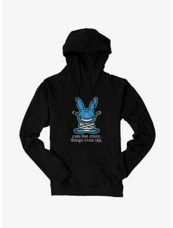It's Happy Bunny Cute But Crazy Hoodie