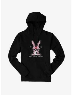 It's Happy Bunny Focus On Me Hoodie