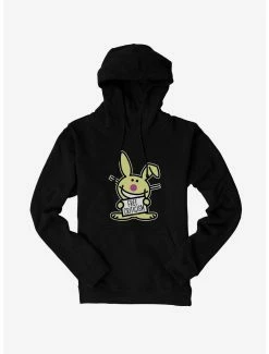 It's Happy Bunny Free Criticism Hoodie