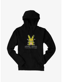 It's Happy Bunny Nobody's Perfect Hoodie