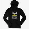 It's Happy Bunny Tacos Might Help Hoodie