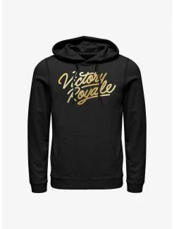 Fortnite Victory Royale Script Logo Hoodie