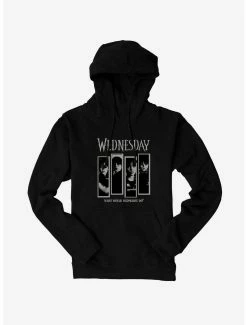 Wednesday What Would Wednesday Do? Panels Hoodie