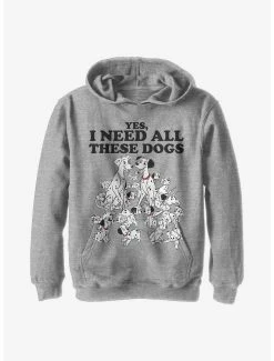 Disney 101 Dalmations All These Dogs Youth Hoodie