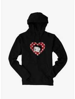 Betty Boop Spotted In Love Hoodie